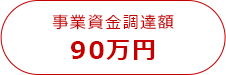 資金調達額90万